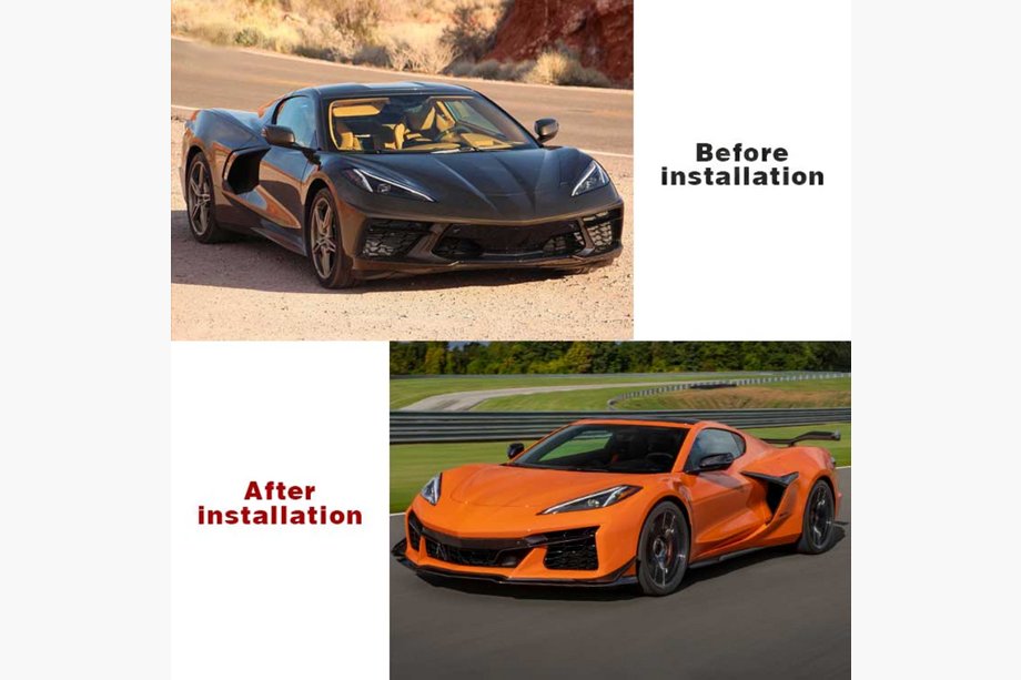 Chevrolet Corvette C8 2019- Z06 Bodykit Set Image