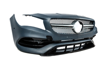 Mercedes CLA C117 2013-2019 Vordere Stoßstange komplett montiert (Stil CLA45 AMG) Foto 3