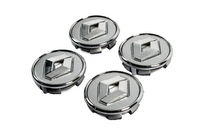 Renault Graue Felgendeckel mit Ring 81568GR (57mm auf 49mm, 4 Stk) Foto 2