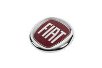 Fiat Emblem (Rot, mit Befestigung) 120 mm Foto 2