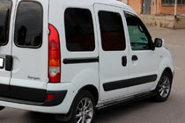 Renault Kangoo 1998-2008 Seitenschutzrohre Black (2 Stk., Edelstahl) Foto 3