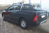 SsangYong Action 2005-2018 Seitliche Trittrohre Black (2 Stk., Edelstahl) Foto 2