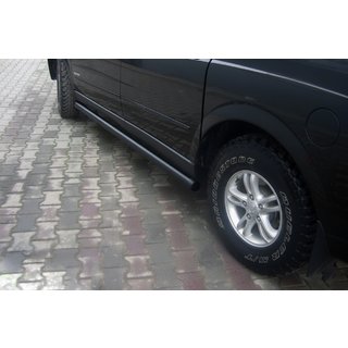 Seitliche Trittrohre Black (2 Stk., Edelstahl) SsangYong Action 2005-2018 Foto 1