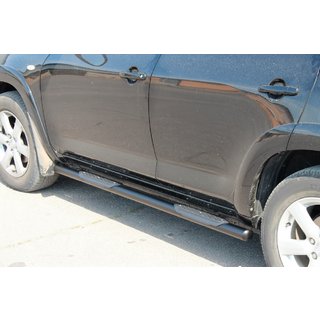 Seitliche Trittrohre für Standardbasis Schwarz (2 Stk, Edelstahl) Toyota Rav 4 2006-2013 Foto 4