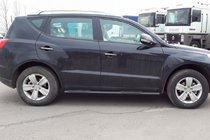 Geely Emgrand X7 2011- Seitliche Trittrohre Black (2 Stk., Edelstahl) Foto 2