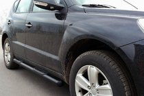 Geely Emgrand X7 2011- Seitliche Trittrohre Black (2 Stk., Edelstahl) Foto 1