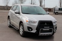 Mitsubishi ASX 2010-2023 Seitenschutzrohre BB002 Schwarz (2 Stk., Edelstahl) Foto 2