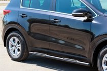 Kia Sportage 2015-2021 Seitenschutzrohre BB002 Schwarz (2 Stk., Edelstahl) Foto 1
