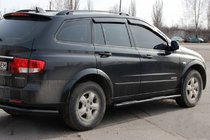 SsangYong Kyron 2005-2014 Seitenschutzrohre BB002 Schwarz (2 Stk., Edelstahl) Foto 3