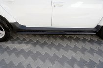 Dacia Duster 2018-2024 Seitenschutzrohre BB002 Schwarz (2 Stk., Edelstahl) Foto 2