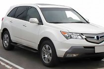 Acura MDX 2007-2013 Seitenschutzrohre Black (2 Stk, Edelstahl) Foto 3