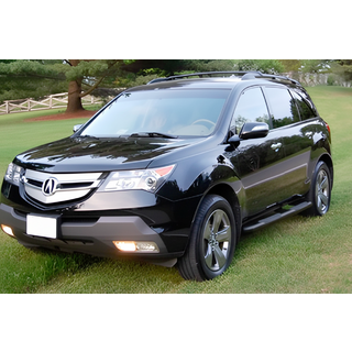 Seitenschutzrohre Black (2 Stk, Edelstahl) Acura MDX 2007-2013 Foto 1
