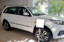 Chery Tiggo 3 2005- Seitliche Trittrohre Black (2 Stk., Edelstahl) Foto 3