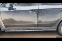 Subaru XV 2011-2017 Seitenschutzrohre BB002 Schwarz (2 Stk., Edelstahl) Foto 2