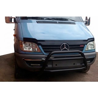Frontbügel WT022 Schwarz (Edelstahl) Mercedes Sprinter W901/902/903/904/905 1995–2006 Foto 1