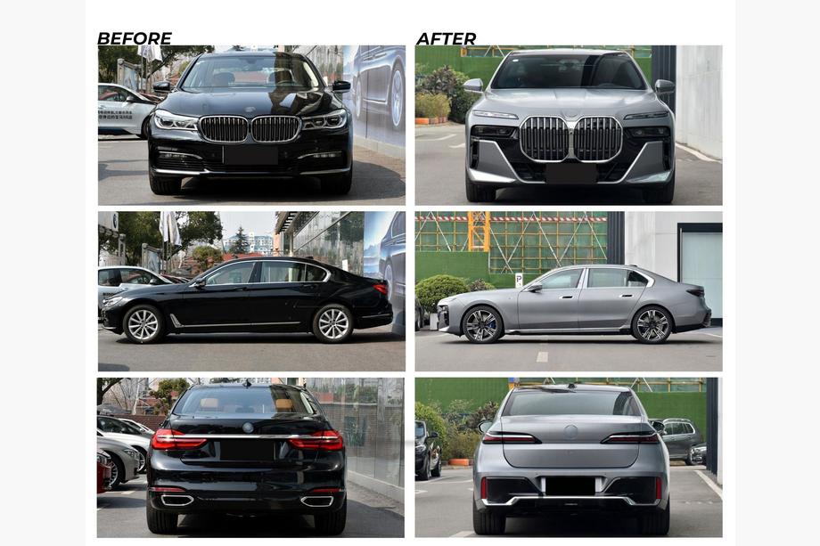 BMW 7 Series G11/G12 2015-2022 Facelift-Umrüstkit für G12 auf G70 M760 2025 Foto 2