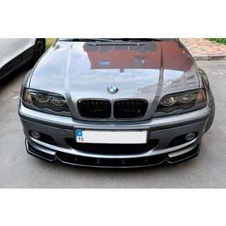 Frontlippe DPT V-2 (für M-Sport 2003-2006, Schwarz Glanz) Foto 3