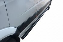 Mercedes Sprinter W906 2006–2018 Seitenschutzrohre Black (2 Stk., Edelstahl) Foto 3