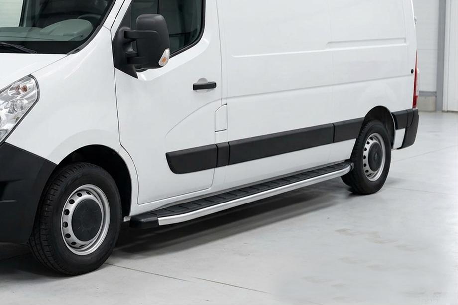 Renault Master 2011-2023 Seitenschweller Fullmond (2 Stk., Aluminium) Image