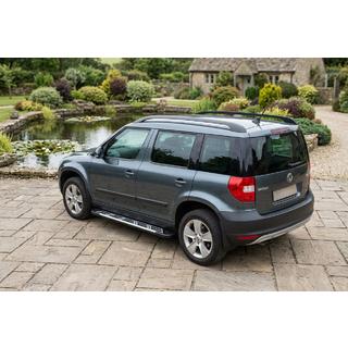 Seitenschweller Sunrise (2 Stk., Aluminium) Skoda Yeti 2009-2017 Foto 1