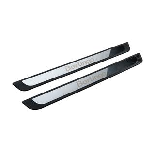 Einstiegsleisten Carmos V4 (2 Stk, Edelstahl) Citroen Berlingo 1996-2008 Foto 3