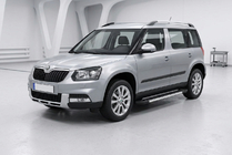 Skoda Yeti 2009-2017 Seitenschweller RedLine V1 (2 Stk., Aluminium) Foto 1