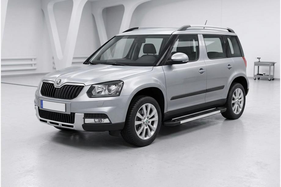 Skoda Yeti 2009-2017 Seitenschweller RedLine V1 (2 Stk., Aluminium) Image
