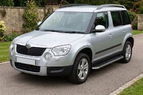 Skoda Yeti 2009-2017 Trittbretter Maydos V1 (2 Stk., Aluminium & Edelstahl) Foto 1