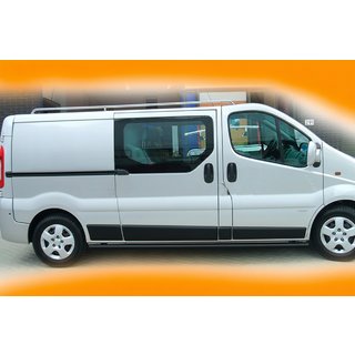 Seitenschutzrohre BB002 Schwarz (2 Stk., Edelstahl) Foto 2