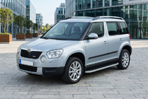 Skoda Yeti 2009-2017 Seitenschweller Tayga Grey (2 Stk., Aluminium) Foto 1