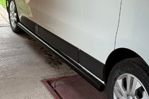 Fiat Talento 2016- Seitenschutzrohre BB002 Schwarz (2 Stk., Edelstahl) Foto 2