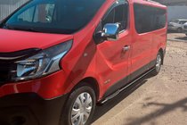 Fiat Talento 2016- Seitenschutzrohre BB002 Schwarz (2 Stk., Edelstahl) Foto 5
