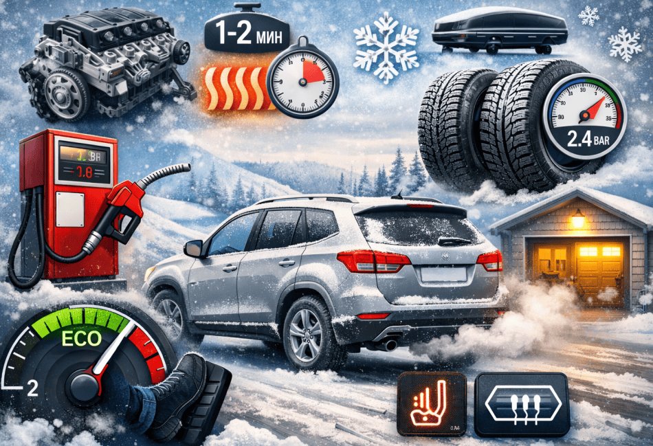 Kraftstoffverbrauch im Winter senken: Effektive Tipps für Fahrer