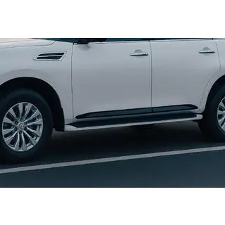 Türleisten (4 Stk, schwarz) Infiniti QX80 2013-2024 Foto 1