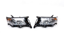 Toyota Land Cruiser Prado 150 2009-2023 Vordere Reflektorscheinwerfer Original (2017+, 2 Stk) Foto 3