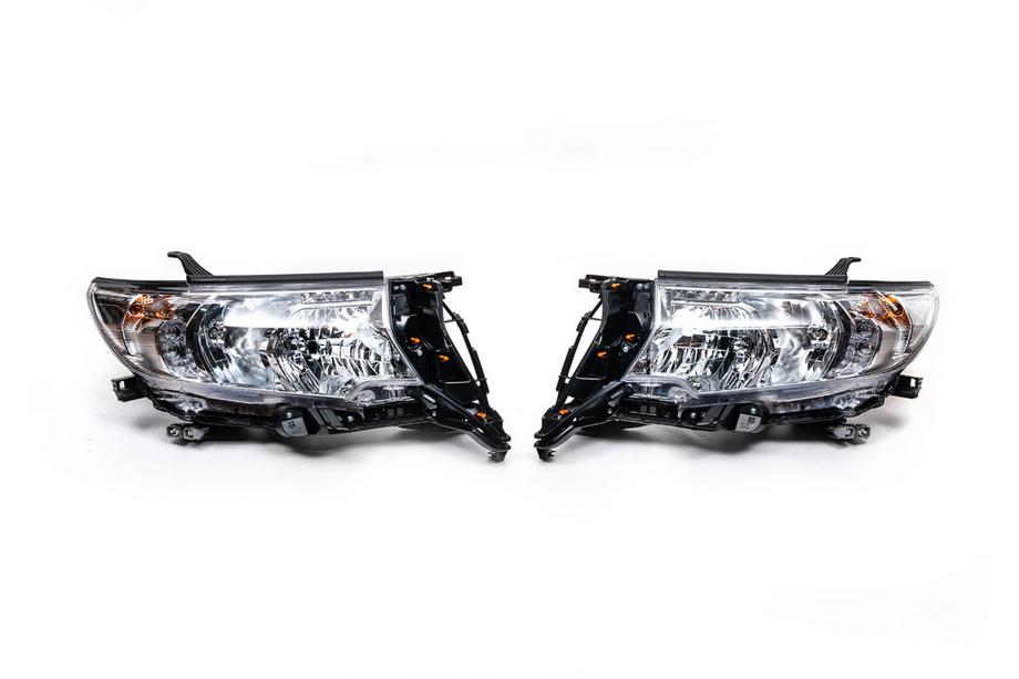 Toyota Land Cruiser Prado 150 2009-2023 Vordere Reflektorscheinwerfer Original (2017+, 2 Stk) Rechter Scheinwerfer (1 Stk) Foto 2