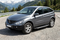 SsangYong Action 2005-2018 Seitenschweller RedLine V1 (2 Stk., Aluminium) Foto 1