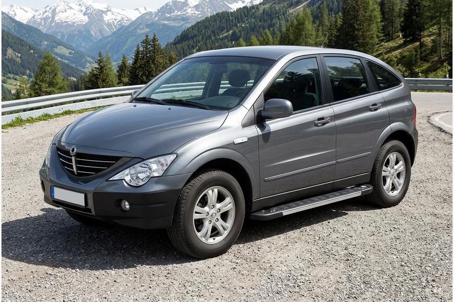 SsangYong Action 2005-2018 Seitenschweller RedLine V1 (2 Stk., Aluminium) Image