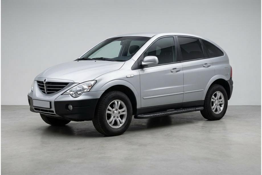 SsangYong Action 2005-2018 Seitenschweller Bosphorus Black (2 Stk., Aluminium) Image