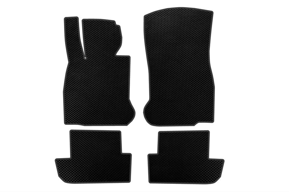BMW 6 Series F12/F13/F06 2011-2018 EVA-Fußmatten (für F12/13, Schwarz) Image