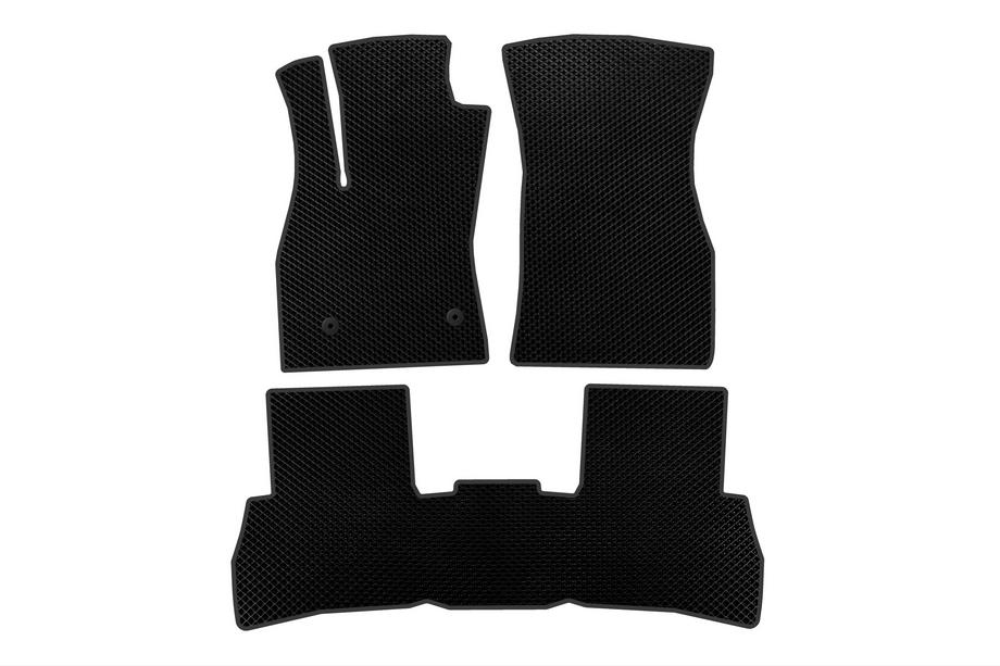 Fiat Doblo II 2010-2022 EVA V2 Fußmatten (2010-2015, Schwarz) Image