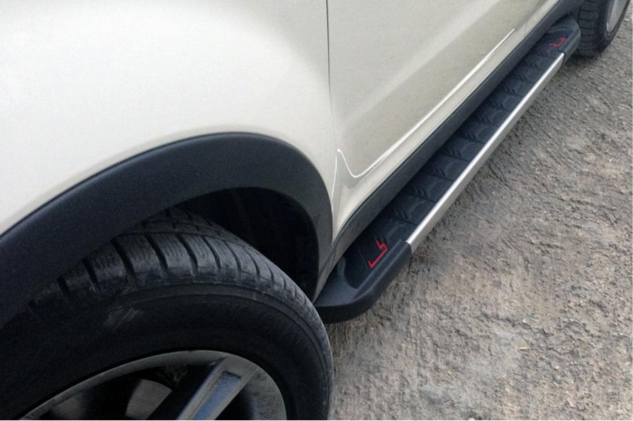 SsangYong Korando 2010-2019 Seitenschweller RedLine V1 (2 Stk., Aluminium) Image
