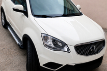 SsangYong Korando 2010-2019 Seitenschweller Line (2 Stk., Aluminium) Foto 1