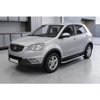 Trittbretter Maydos V1 (2 Stk., Aluminium & Edelstahl) SsangYong Korando 2010-2019 Foto 1
