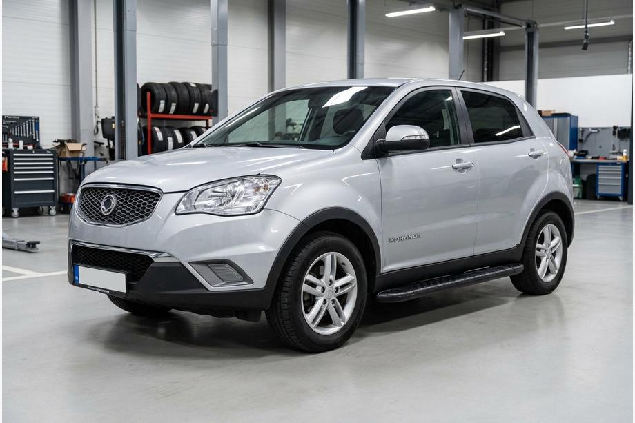 SsangYong Korando 2010-2019 Seitenschweller Bosphorus Black (2 Stk., Aluminium) Image