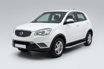 SsangYong Korando 2010-2019 Seitenschweller Tayga Grey (2 Stk., Aluminium) Foto 1