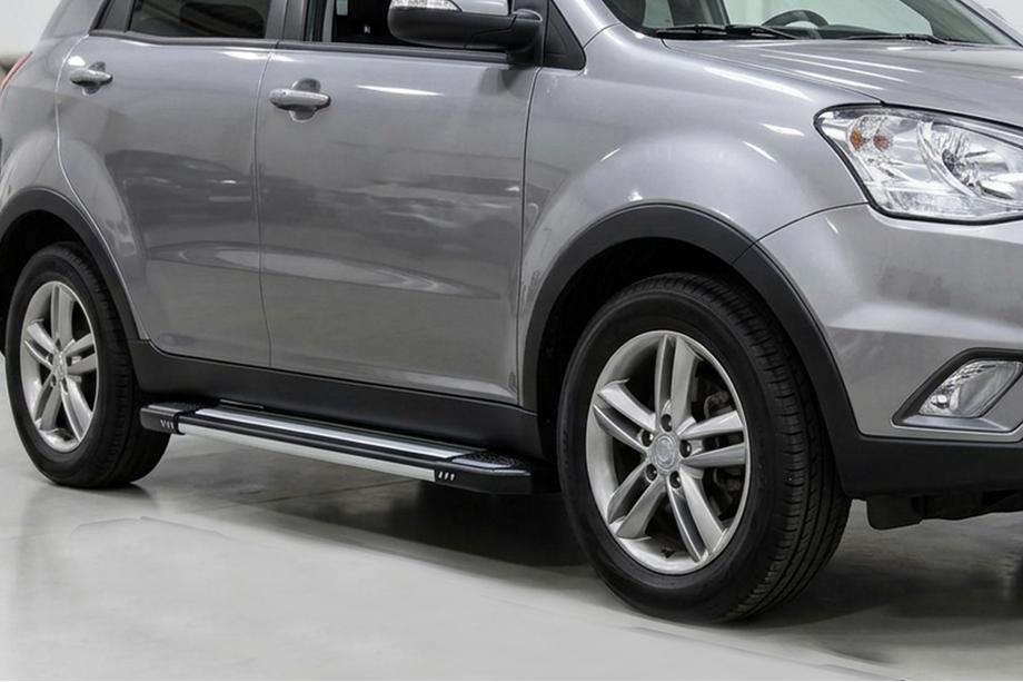 SsangYong Korando 2010-2019 Trittbretter Rainbow (2 Stk., Aluminium) Image