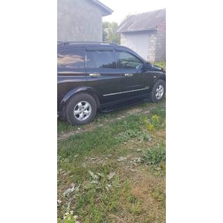 Trittbretter Allmond Black (2 Stk., Aluminium) SsangYong Kyron 2005-2014 Foto 4