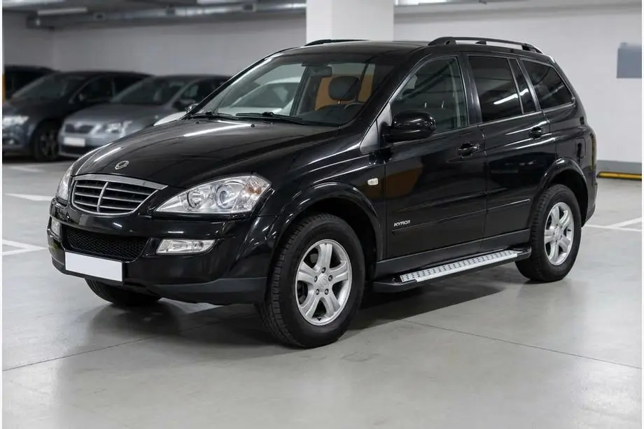 SsangYong Kyron 2005-2014 Trittbretter Allmond Grey (2 Stk., Aluminium) Image