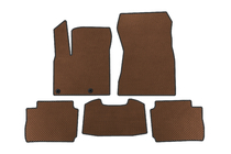 Nissan Qashqai 2021- EVA Fußmatten (Elektro, Braun) Foto 1